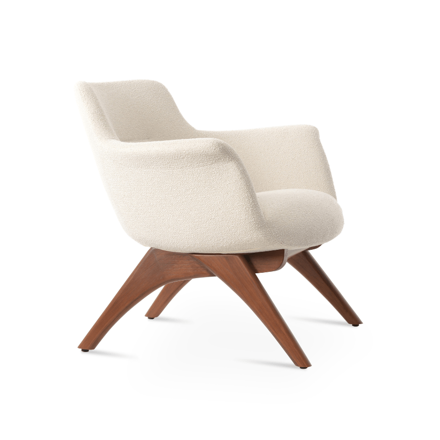 Modern Accent Chairs | Bottega Cream Boucle - Your Bar Stools Canada