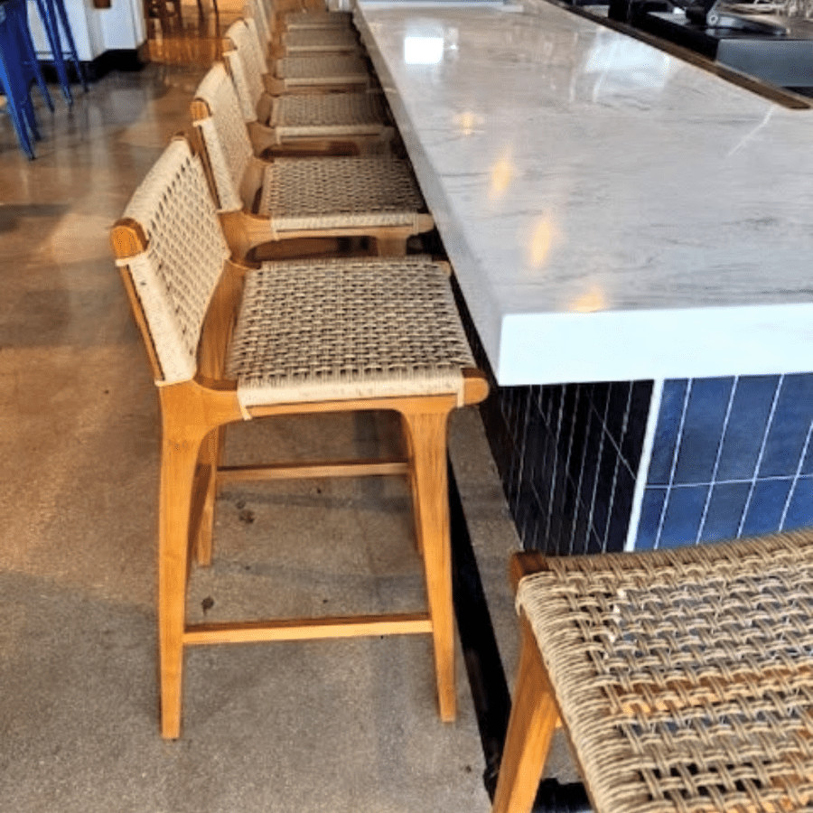 Outdoor Rope Bar Stools Paramus - Your Bar Stools Canada