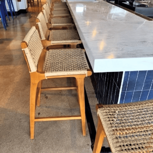 Outdoor Rope Bar Stools Paramus - Your Bar Stools Canada