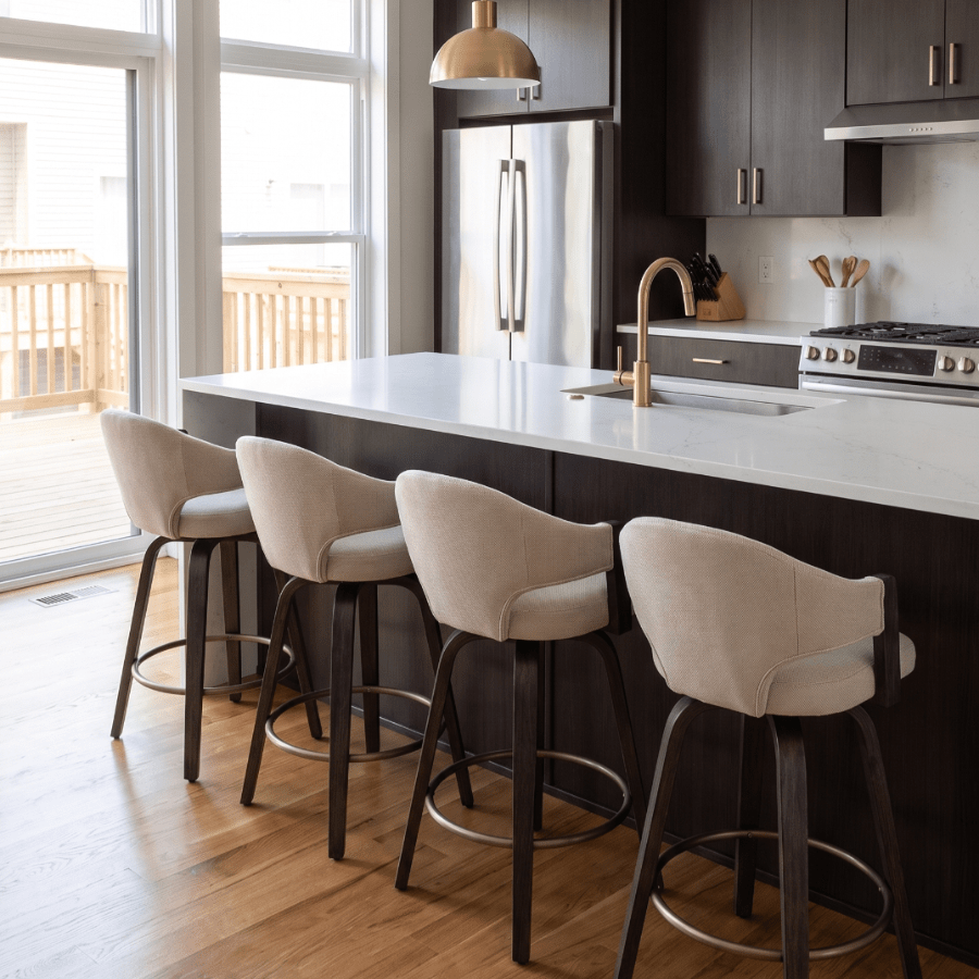 High Back Bar Stools