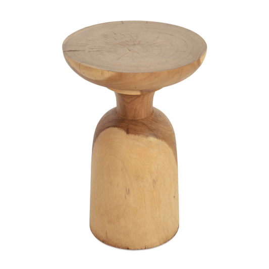 Patio Side Table Lily Teak Side Tables - Your Bar Stools Canada