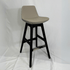 Pera Beige Black Wood Bar Stools - Your Bar Stools Canada
