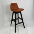 Pera Brown Black Wood Bar Stools - Your Bar Stools Canada