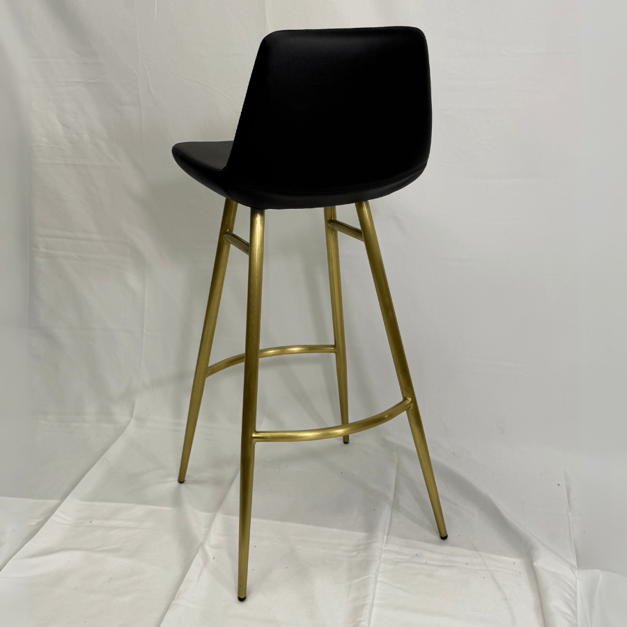 Pera Galata Black Gold Bar Stool - Your Bar Stools Canada