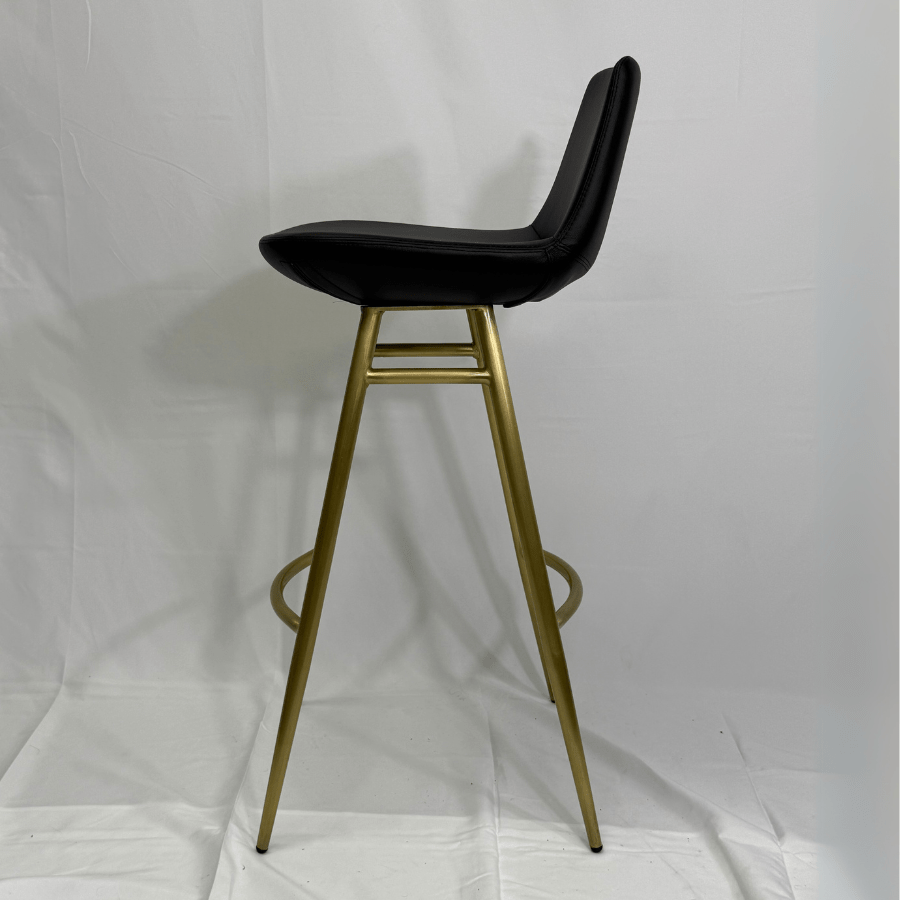 Pera Galata Black Gold Bar Stool - Your Bar Stools Canada