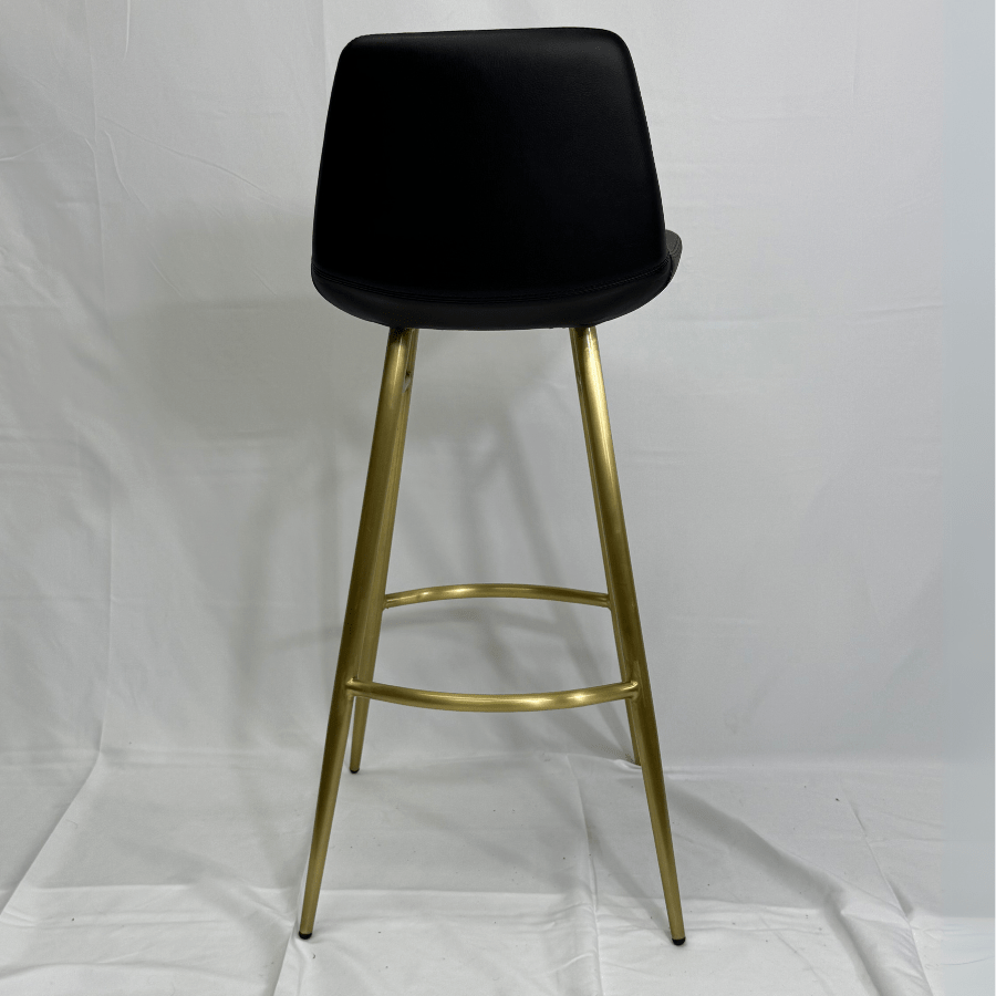 Pera Galata Black Gold Bar Stool - Your Bar Stools Canada