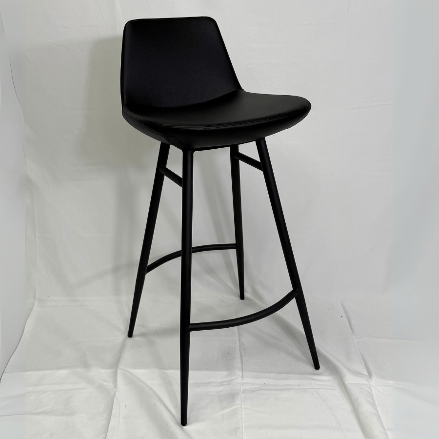 Pera Galata Black Metal Bar Stools - Your Bar Stools Canada