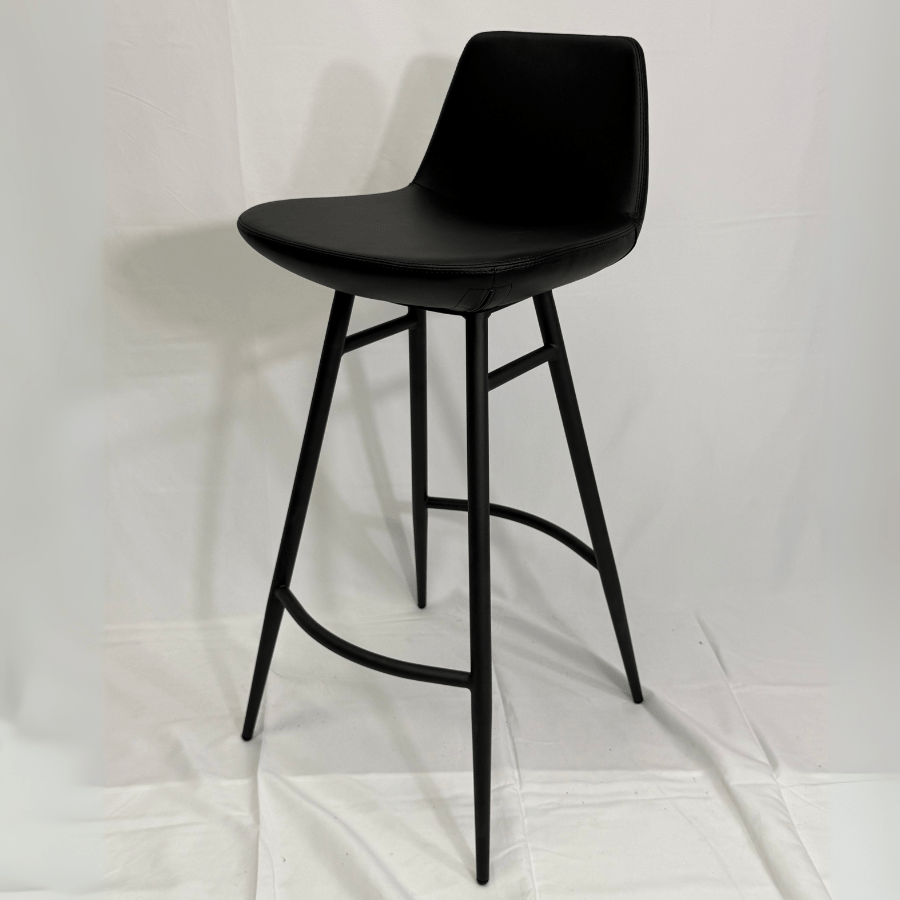 Pera Galata Black Metal Bar Stools - Your Bar Stools Canada