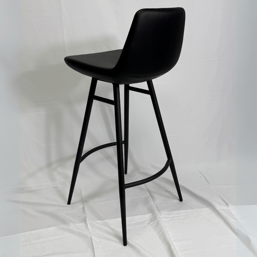 Pera Galata Black Metal Bar Stools - Your Bar Stools Canada