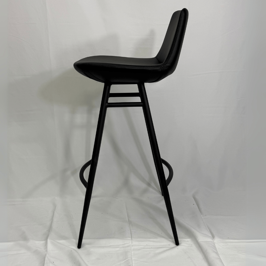 Pera Galata Black Metal Bar Stools - Your Bar Stools Canada