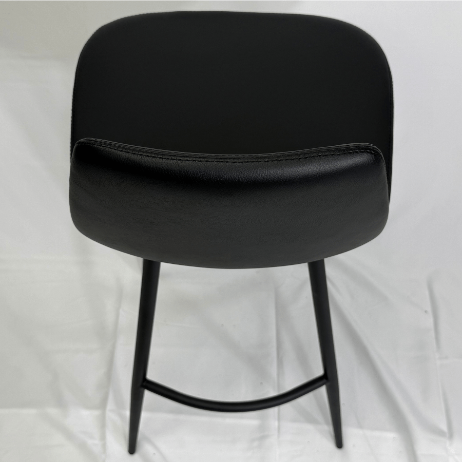 Pera Galata Black Metal Bar Stools - Your Bar Stools Canada