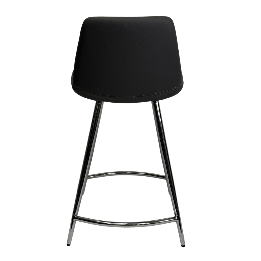 Pera Galata Grey Metal Bar Stools - Your Bar Stools Canada