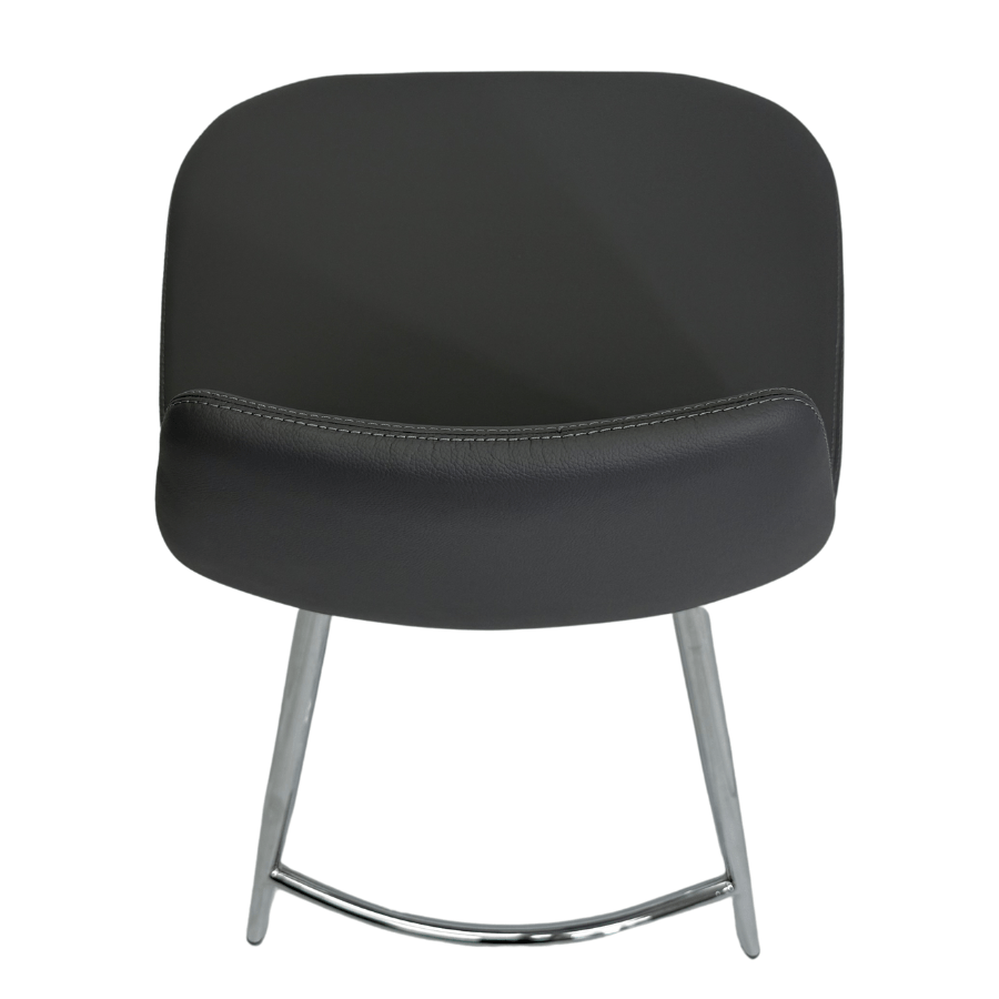 Pera Galata Grey Metal Bar Stools - Your Bar Stools Canada