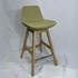 Pera Green Light Wood Bar Stools - Your Bar Stools Canada