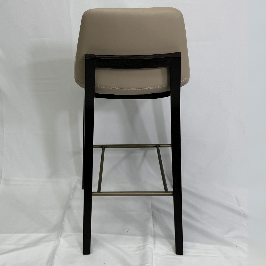 Pera HB Beige Leather Bar Stools - Your Bar Stools Canada