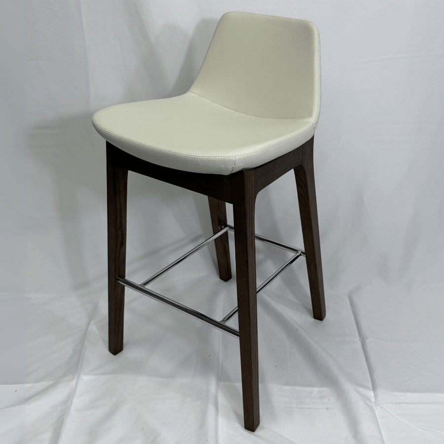 Pera HB Ivory Bar Stools - Your Bar Stools Canada