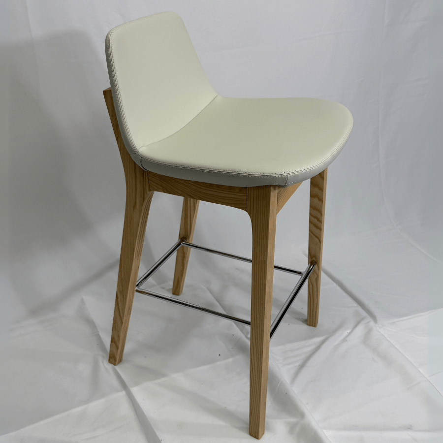 Pera HB Ivory Counter Stools - Your Bar Stools Canada