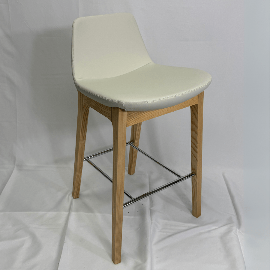 Pera HB Ivory Counter Stools - Your Bar Stools Canada