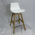 Pera White Light Wood Bar Stools - Your Bar Stools Canada