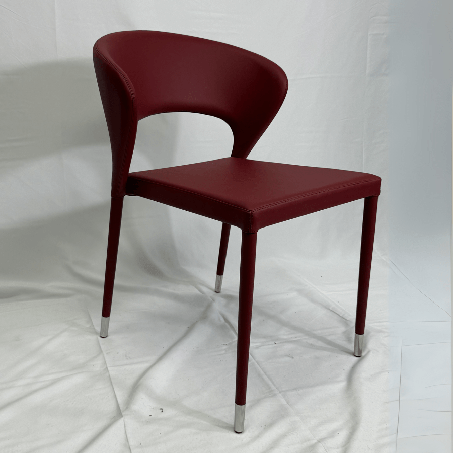 Prada Red Commercial Dining Chairs - Your Bar Stools Canada