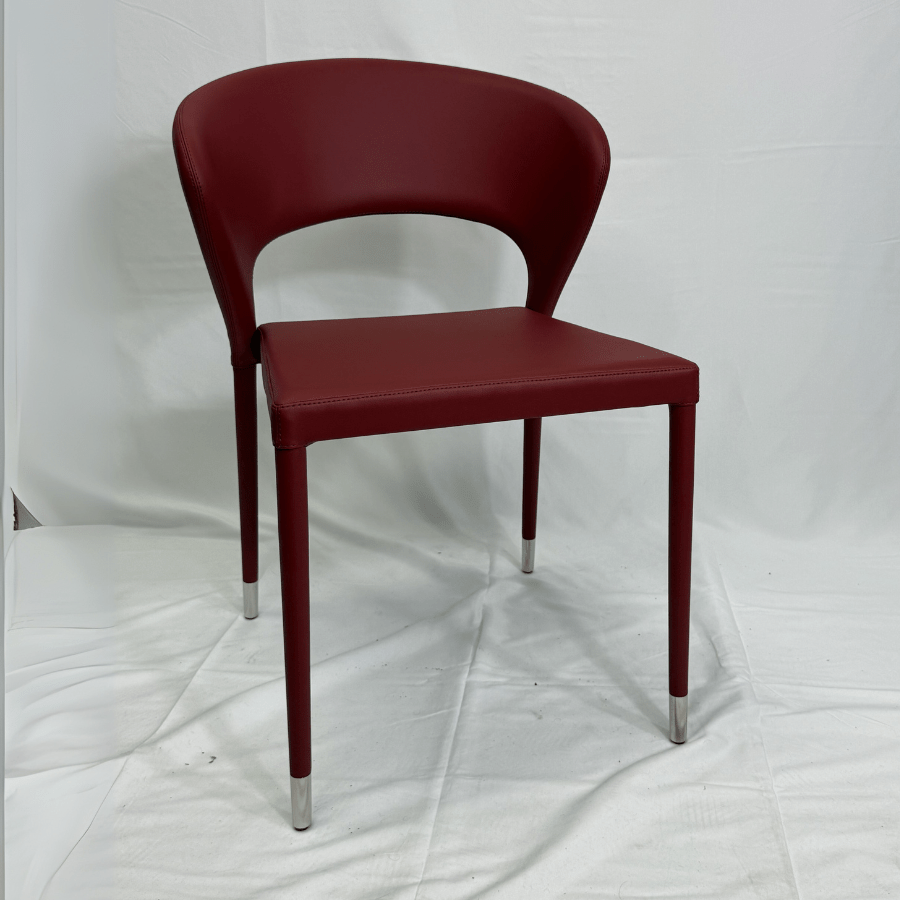 Prada Red Commercial Dining Chairs - Your Bar Stools Canada