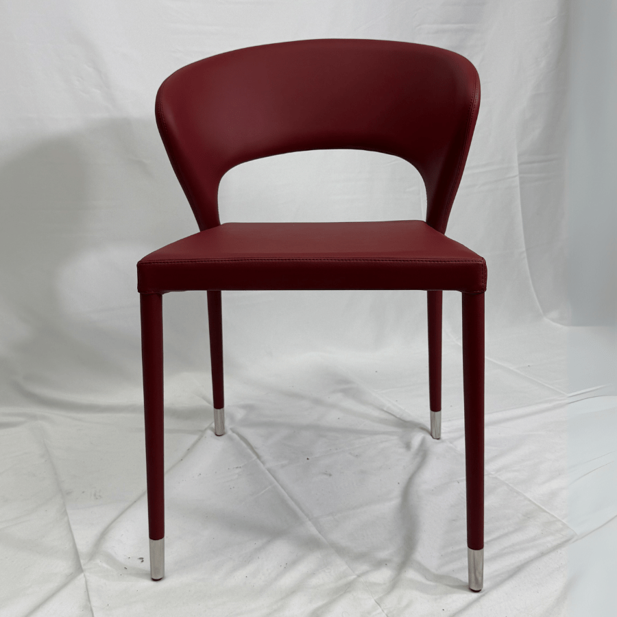 Prada Red Commercial Dining Chairs - Your Bar Stools Canada