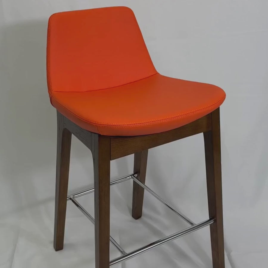 Pera HB Orange Bar Stools