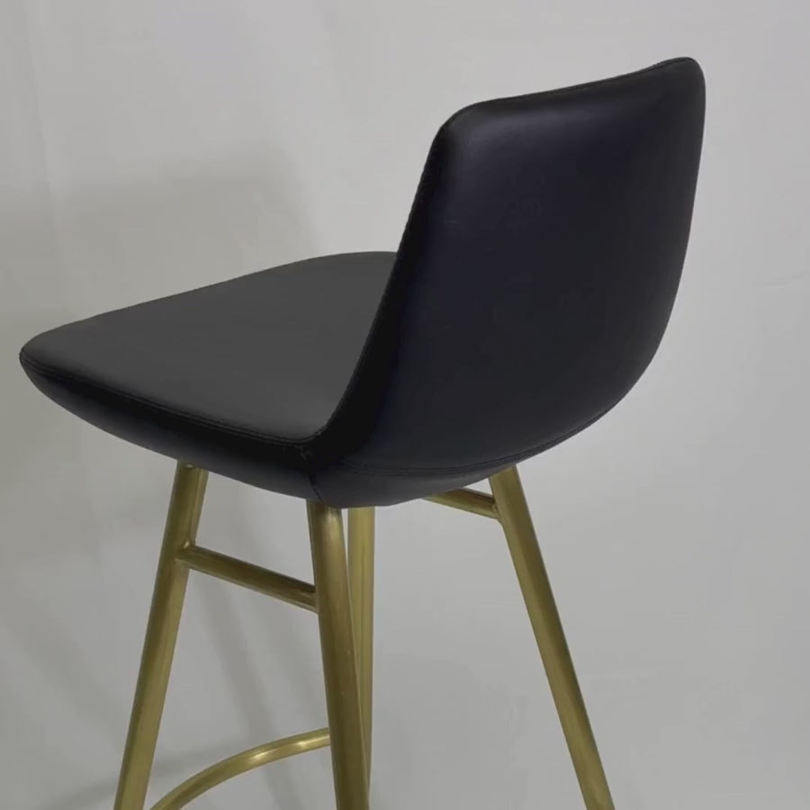 Pera Galata Black Gold Bar Stool