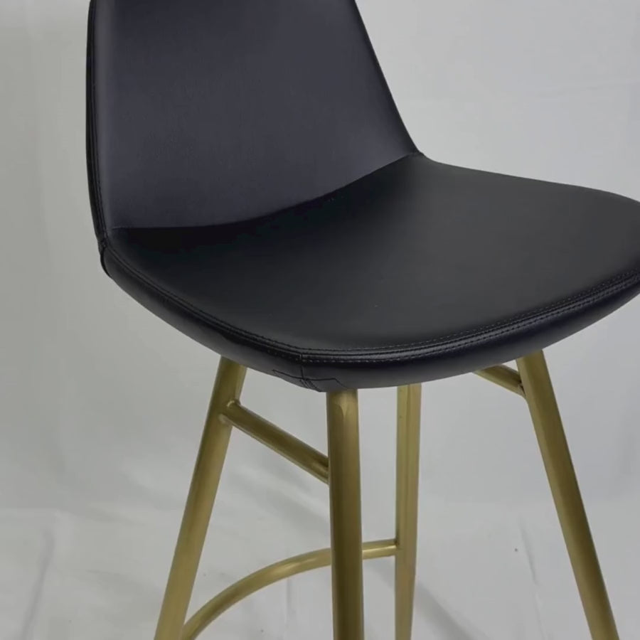 Pera Galata Black Gold Bar Stool