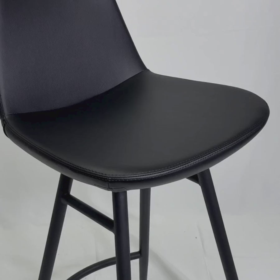 Pera Galata Black Metal Bar Stools