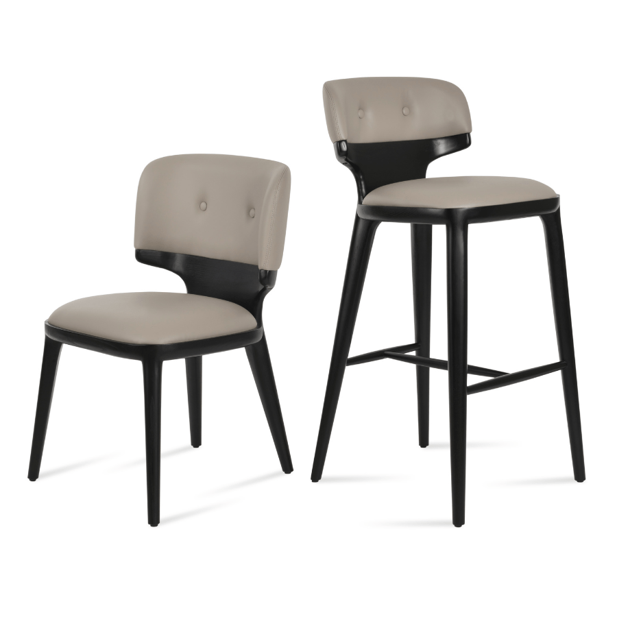 Rachel Low Back Bar Stools - Your Bar Stools Canada