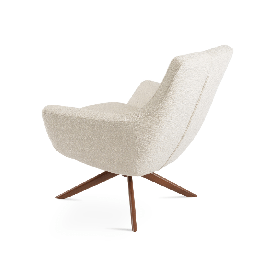 Rebecca Cream Swivel Accent Chair - Your Bar Stools Canada