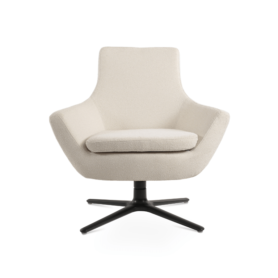 Rebecca Cream Swivel Accent Chair - Your Bar Stools Canada