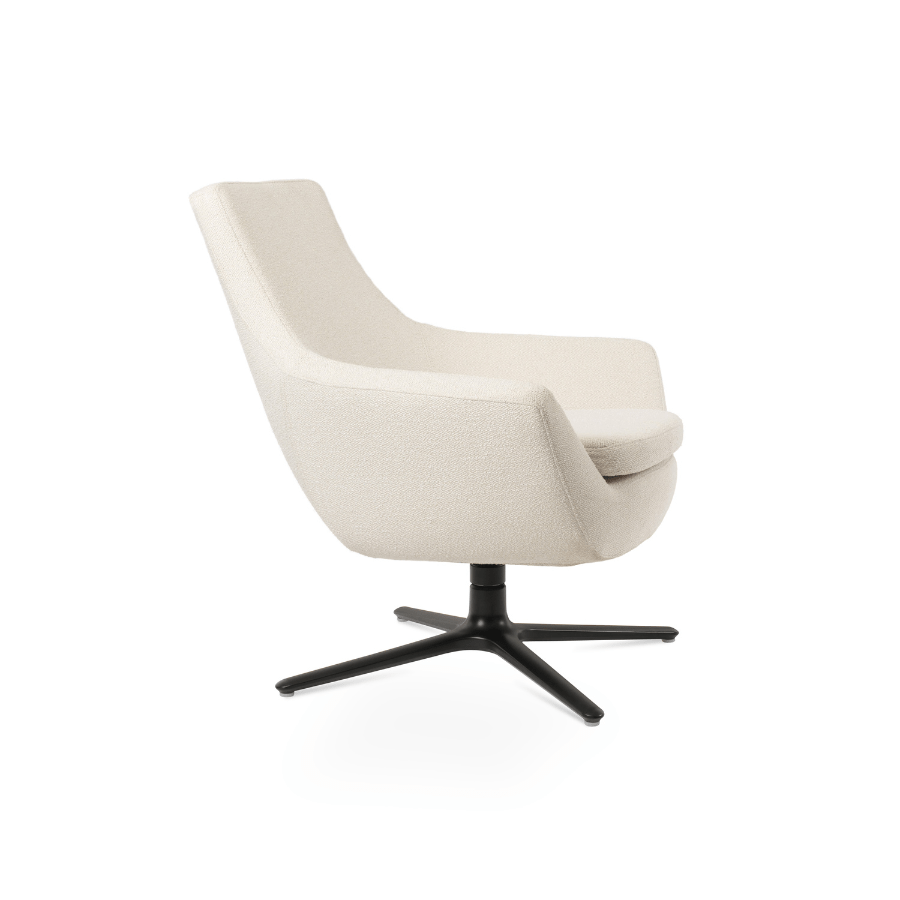 Rebecca Cream Swivel Accent Chair - Your Bar Stools Canada