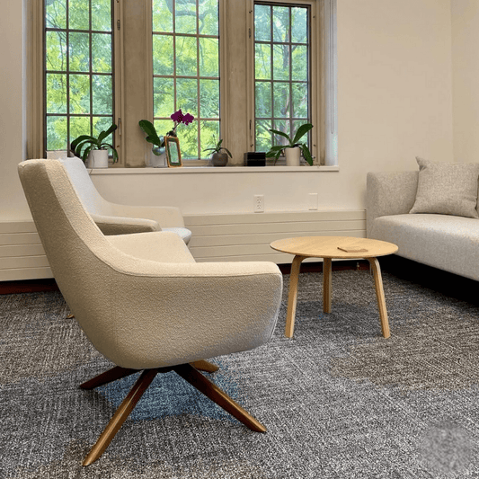 Rebecca Cream Swivel Accent Chair - Your Bar Stools Canada