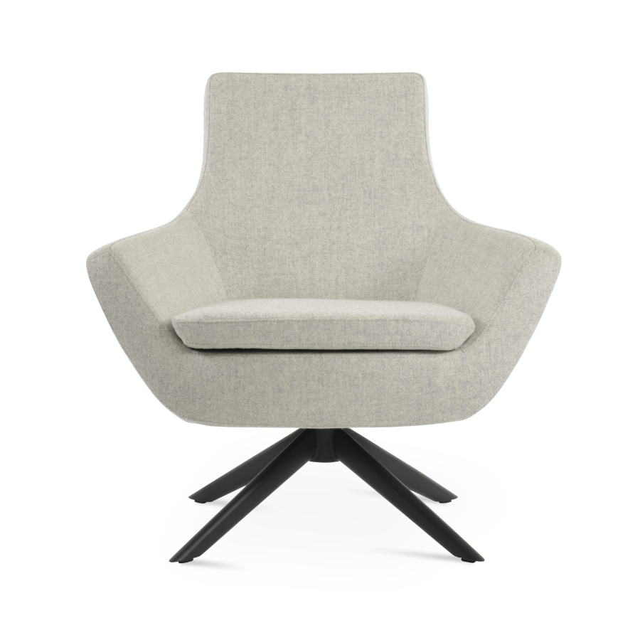 Rebecca Grey Swivel Accent Chair - Your Bar Stools Canada