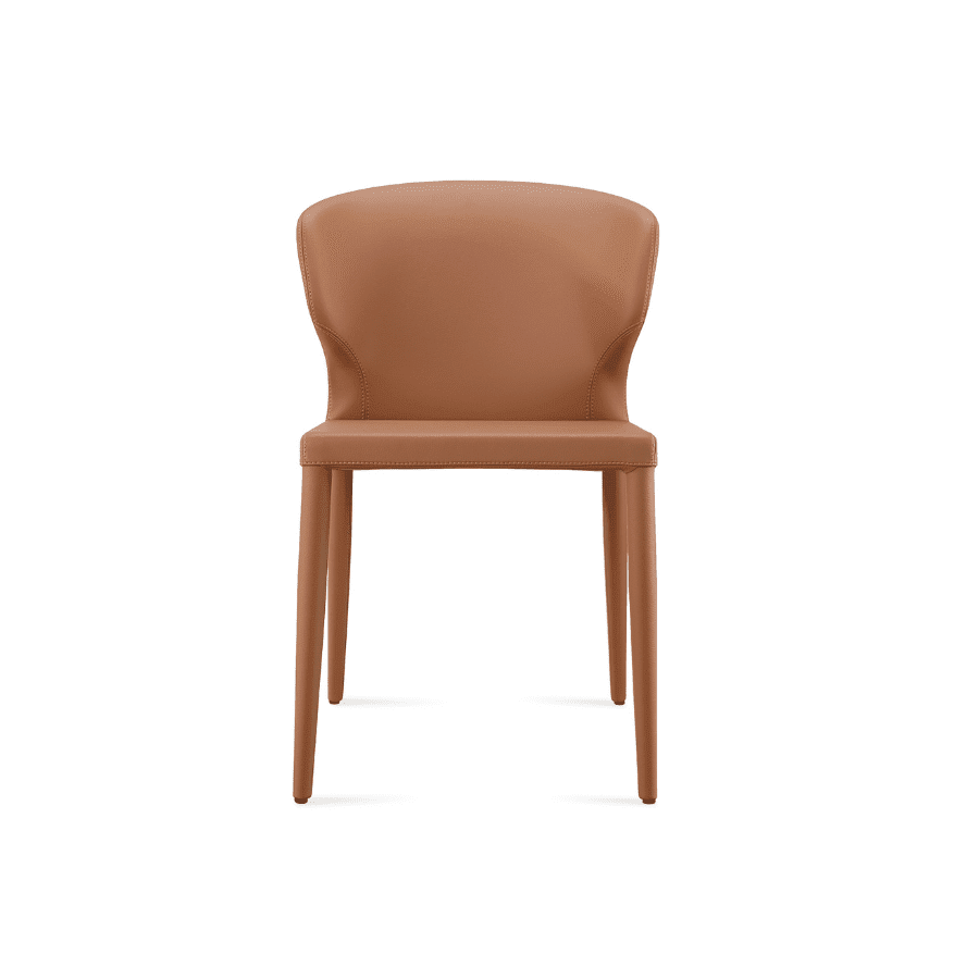 Restaurant Dining Chairs Amed Brown Leather - Your Bar Stools Canada