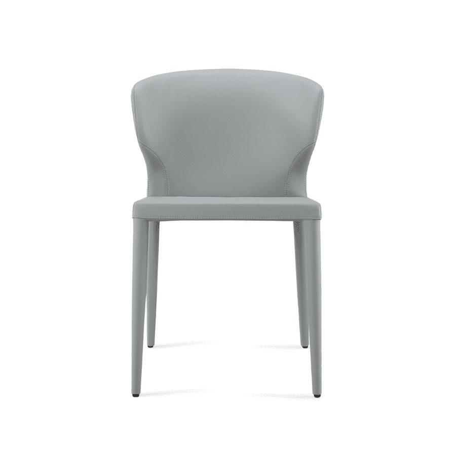 Restaurant Dining Chairs Amed Grey Leather - Your Bar Stools Canada
