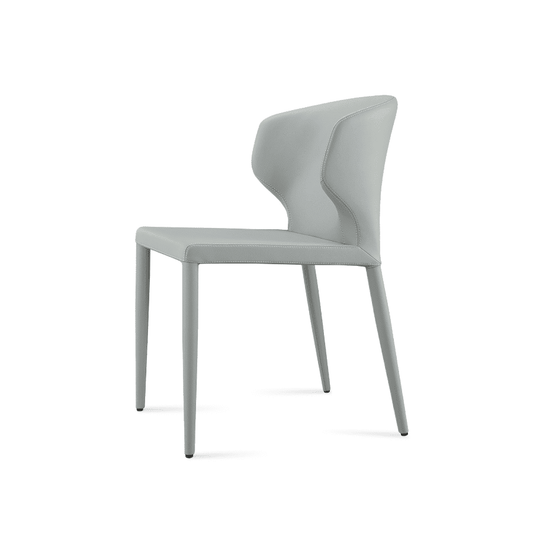 Restaurant Dining Chairs Amed Grey Leather - Your Bar Stools Canada