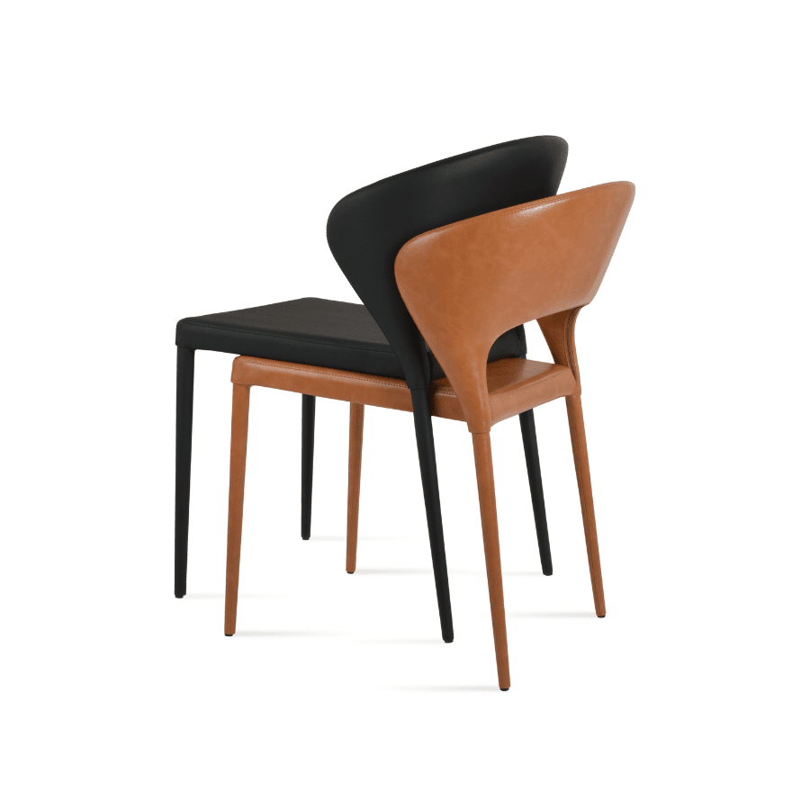 Restaurant Dining Chairs Prada White Stacking - Your Bar Stools Canada