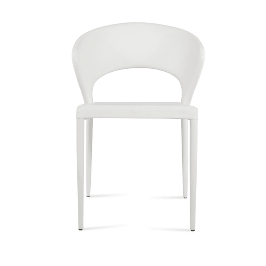 Restaurant Dining Chairs Prada White Stacking - Your Bar Stools Canada