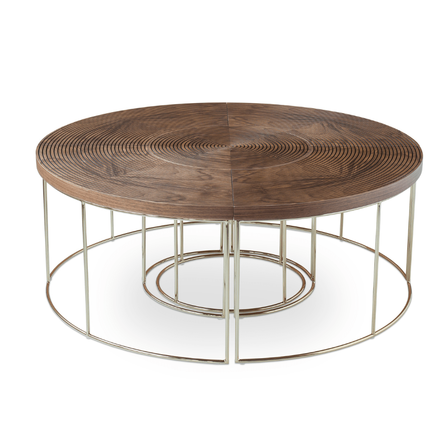 Ripples Large Round Coffee Table - Your Bar Stools Canada