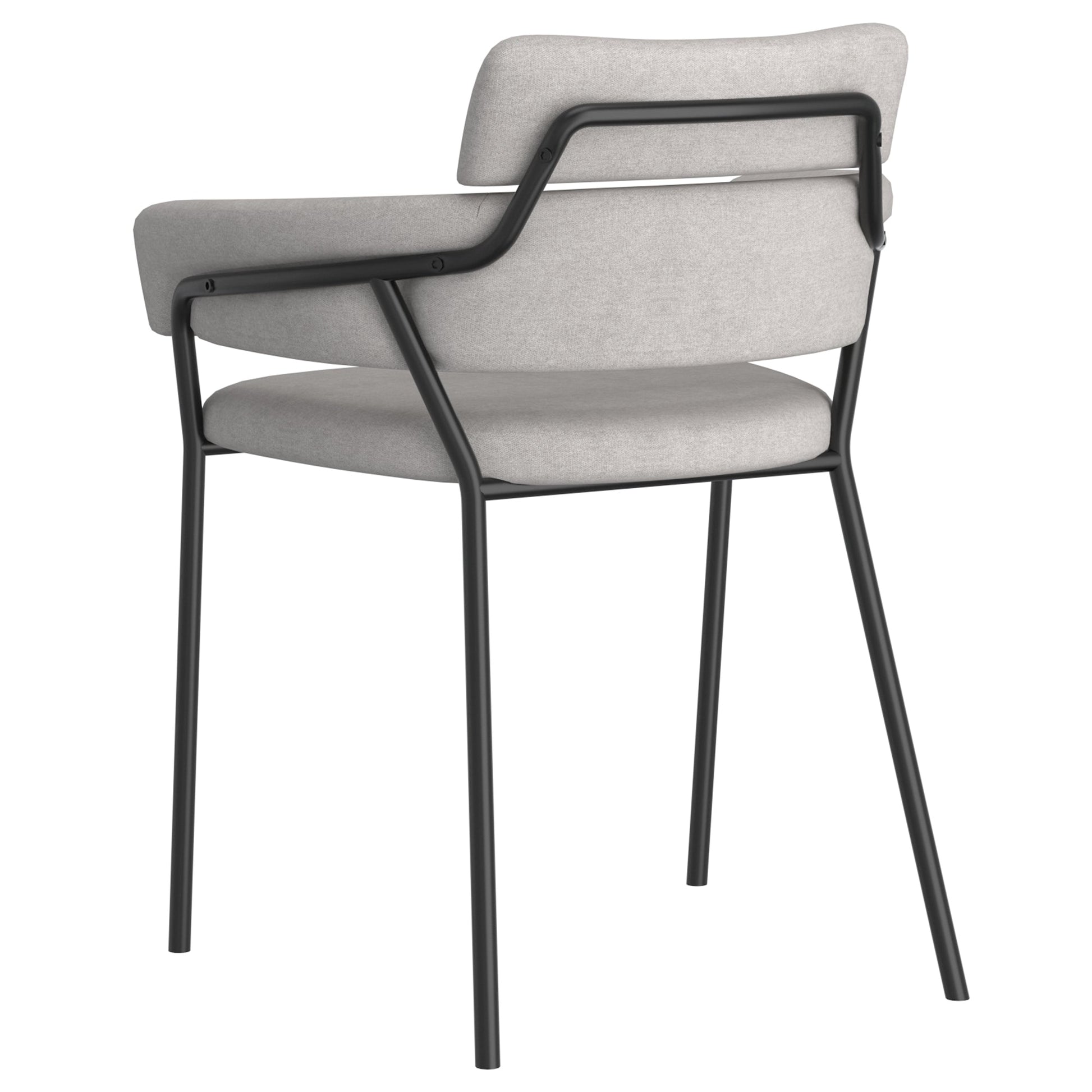 Round Back Dining Chairs | Set of 2 | Axel Grey - Your Bar Stools Canada