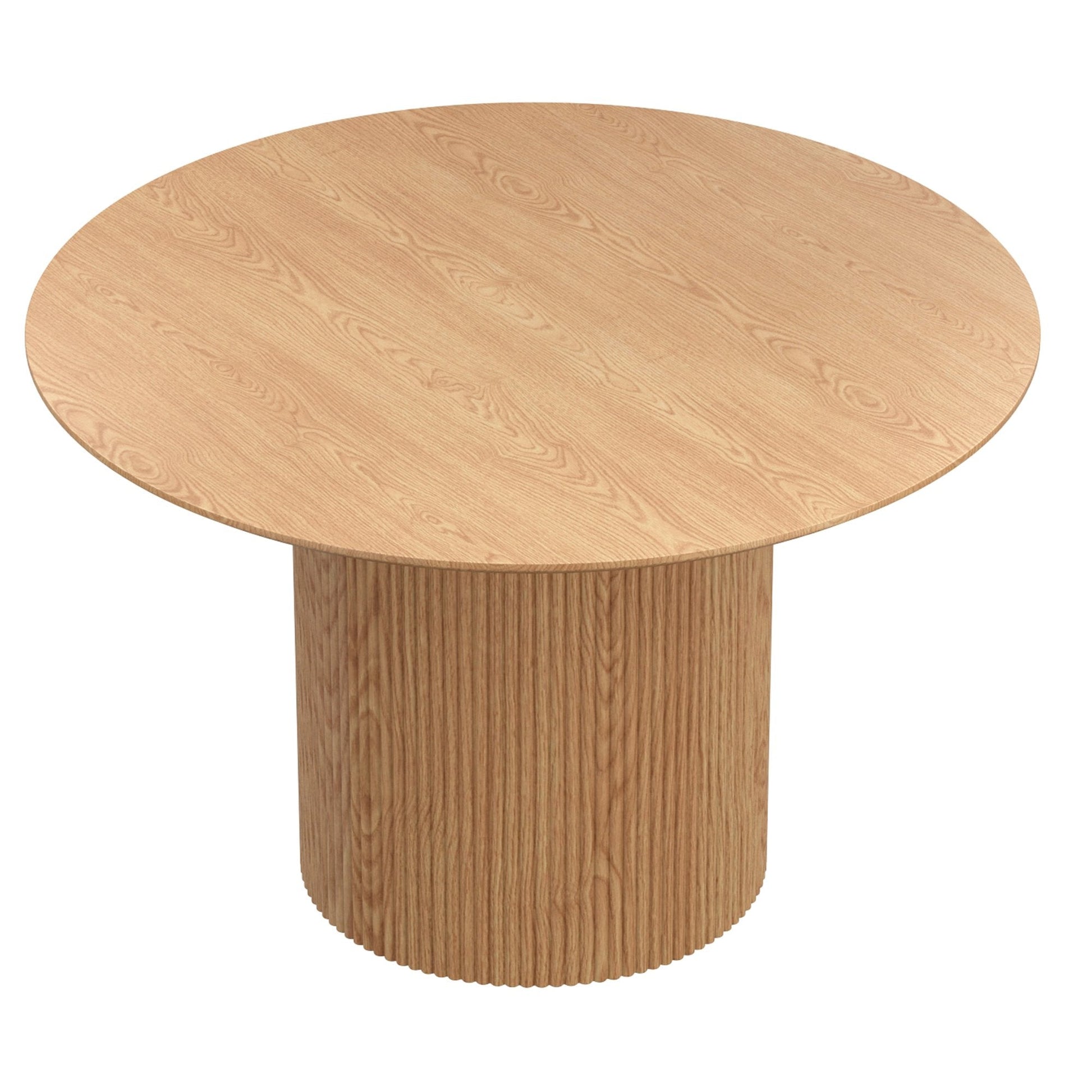 Round Wood Dining Table Tovas Natural - Your Bar Stools Canada