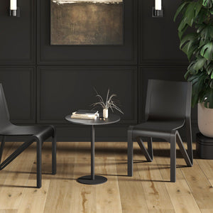 Soren Stackable Black Wood Dining Chairs | Set of 2 - Your Bar Stools Canada