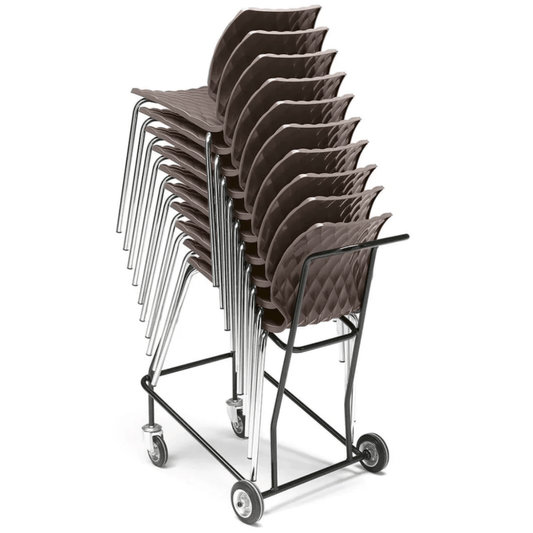 Stackable Outdoor Chairs Canada Uni Chair Brown - Your Bar Stools Canada