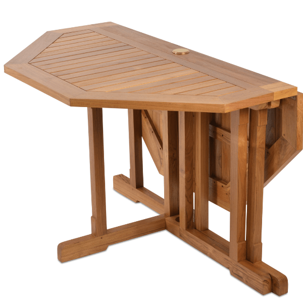 Teak Outdoor Dining Set for 4 Palermo - Your Bar Stools Canada