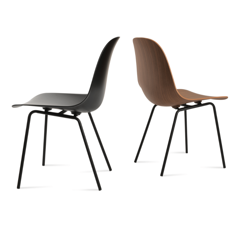 Typhoon Molded Black Plywood Chair - Your Bar Stools Canada