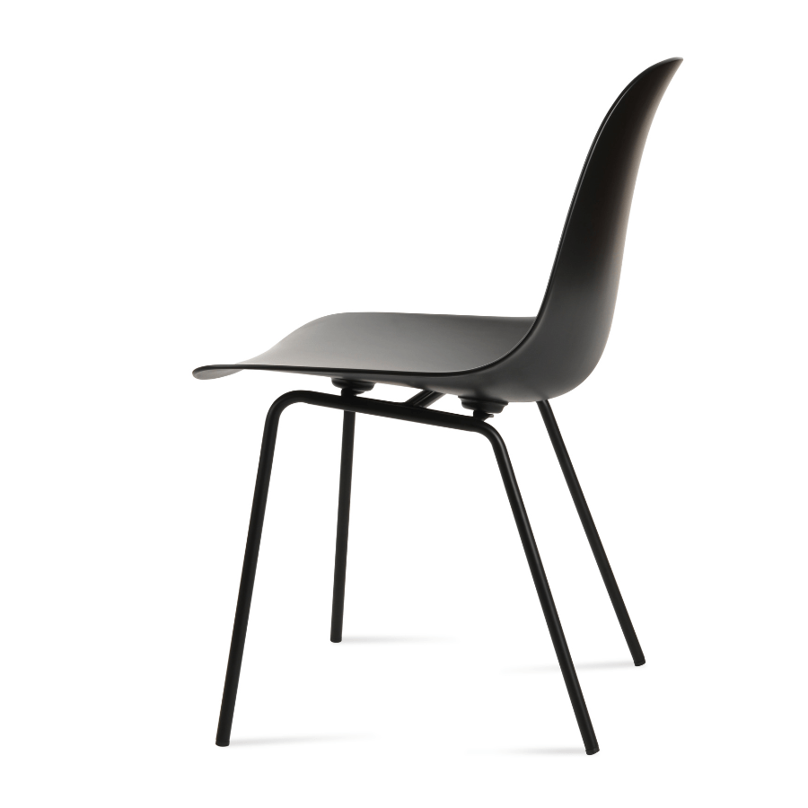 Typhoon Molded Black Plywood Chair - Your Bar Stools Canada
