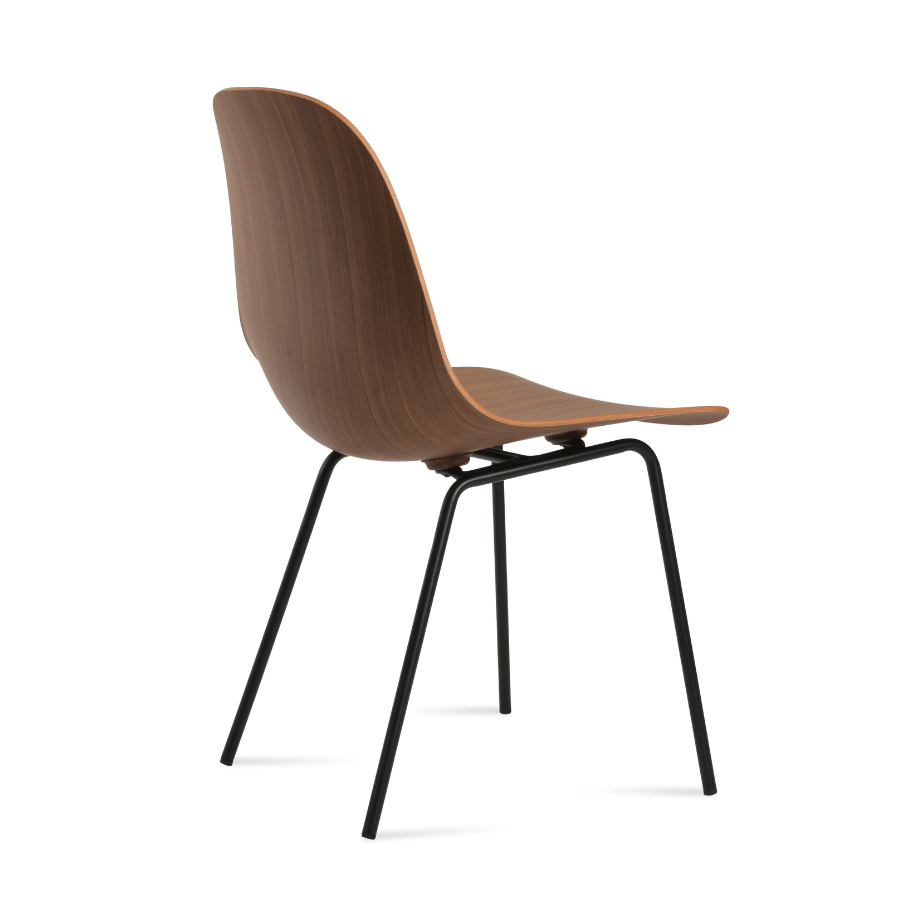 Typhoon Molded Black Plywood Chair - Your Bar Stools Canada